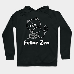 funny cute cat Hoodie